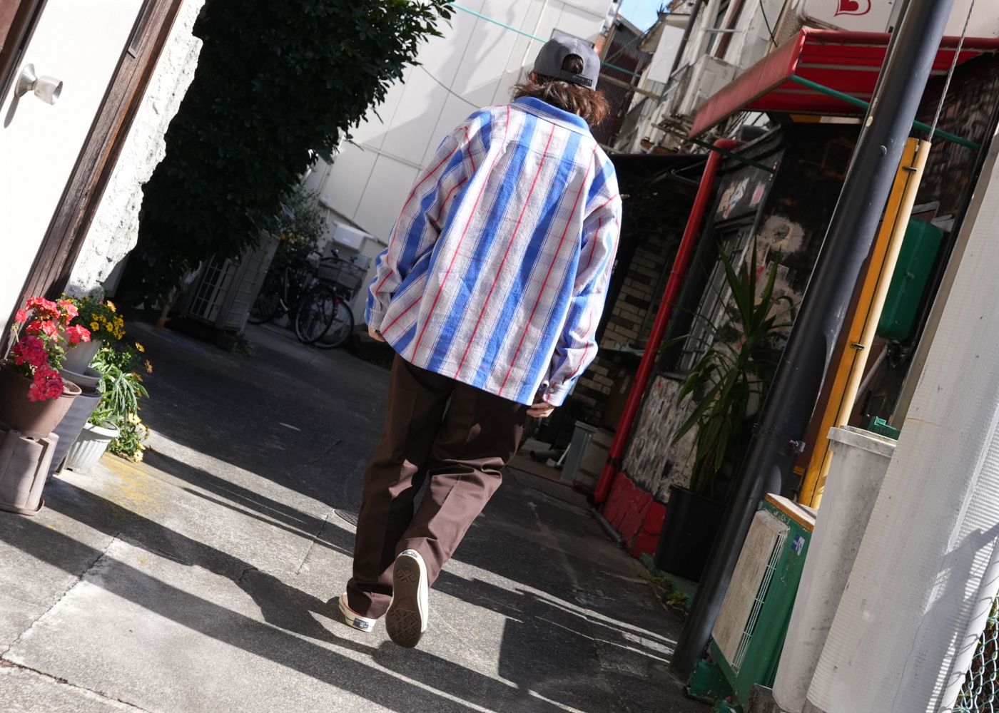 BEDWIN & RATS / SPRING CHECK SHIRT STYLE