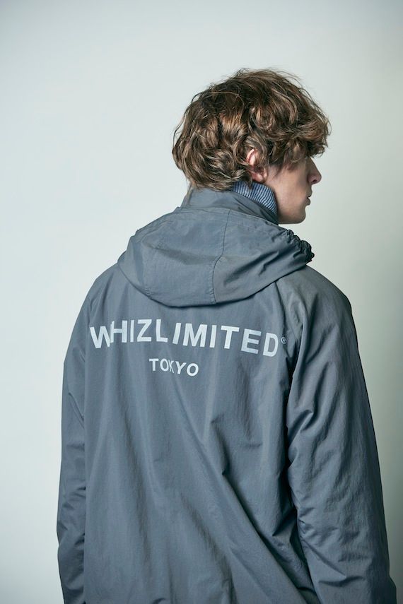 WHIZ LIMITED - WIND PANTS (CHARCOAL) / セットアップ トラックパンツ