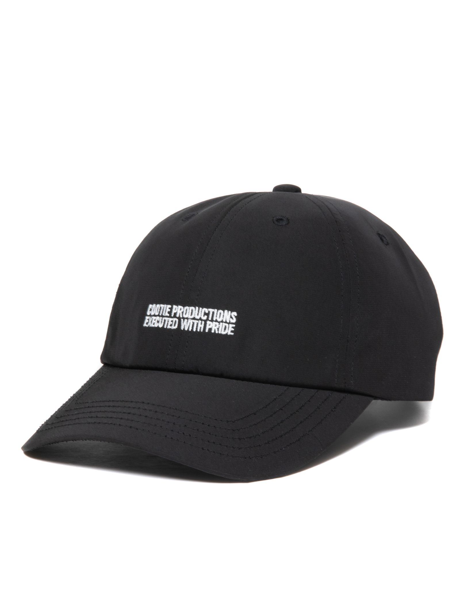 COOTIE PRODUCTIONS - POLYESTER 6 PANEL CAP (BLACK 