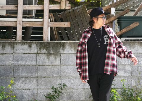 2024 AUTUMN SHIRT STYLE Vol2-ROTTWEILER / R9 NEL CHECK SHIRT