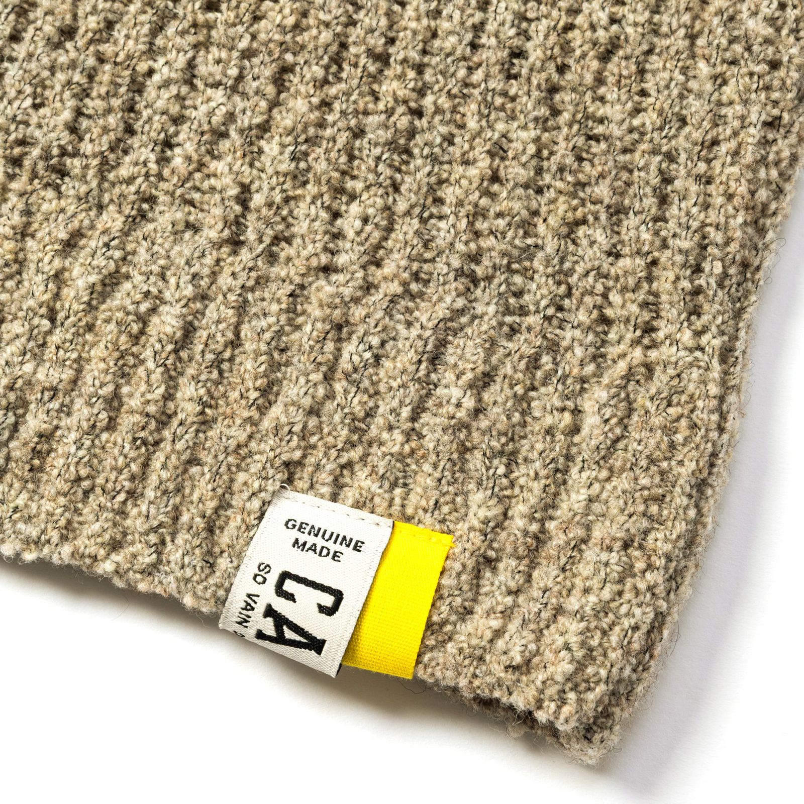 ×EYYA BOUCLE CREW NECK KNIT SWEATER (SAND) / ×エイヤ ブークレ ニット セーター