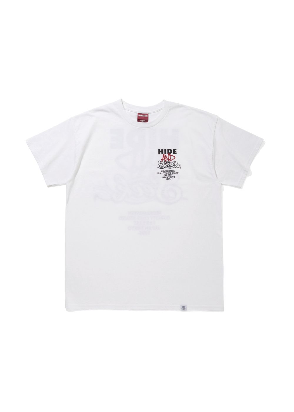 AND S/S Tee (WHITE) / ロゴ プリントTee