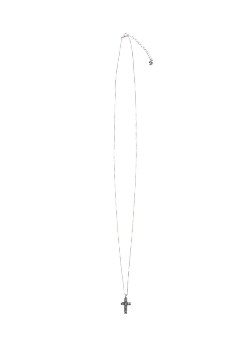 LONG DOG CHAIN ROSARIO (SILVER) / ドッグ チェーンロザリオ ロング ver.