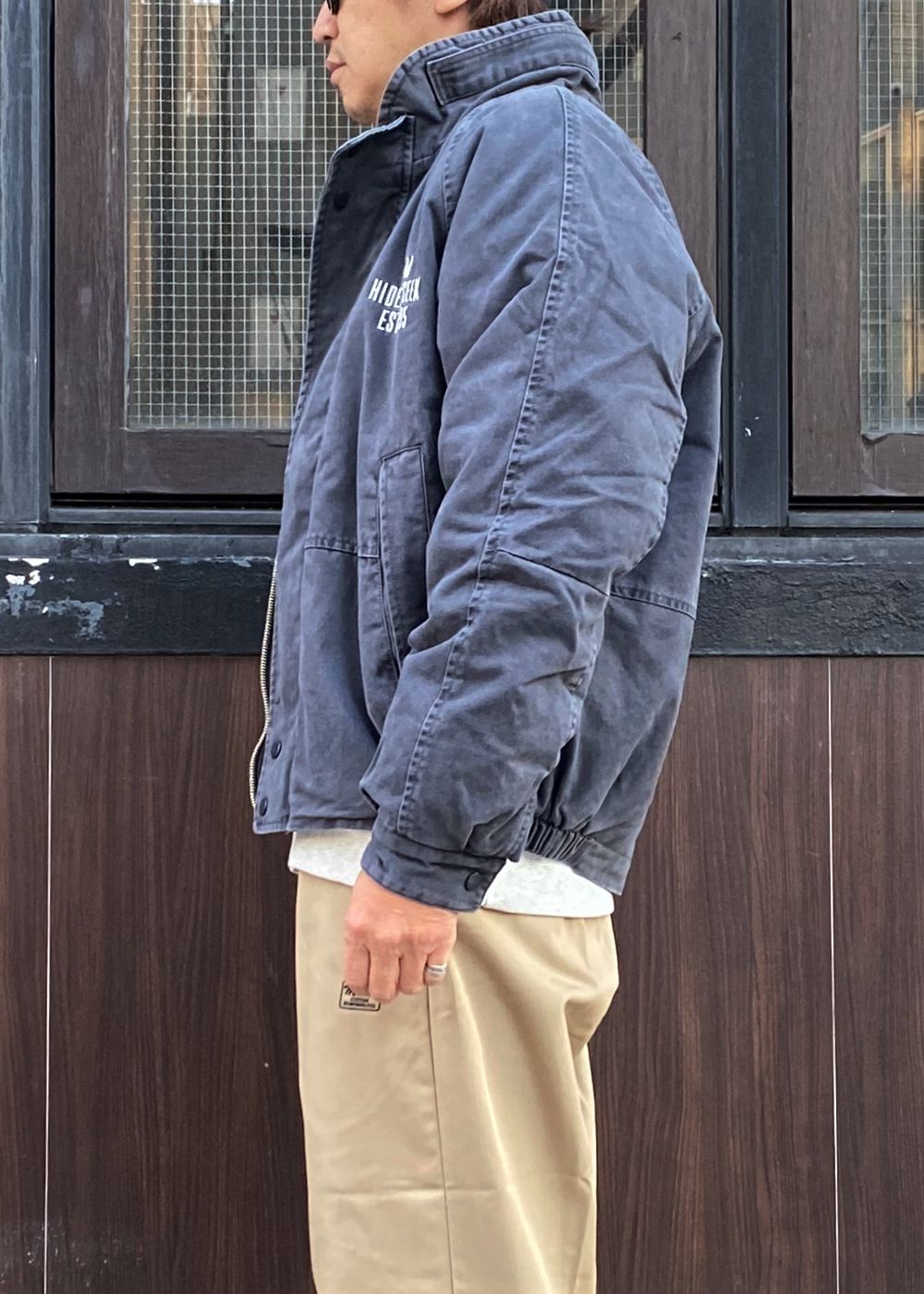 Washed Sailing Jacket (D-GRAY) / オリジナル セーリング ジャケット