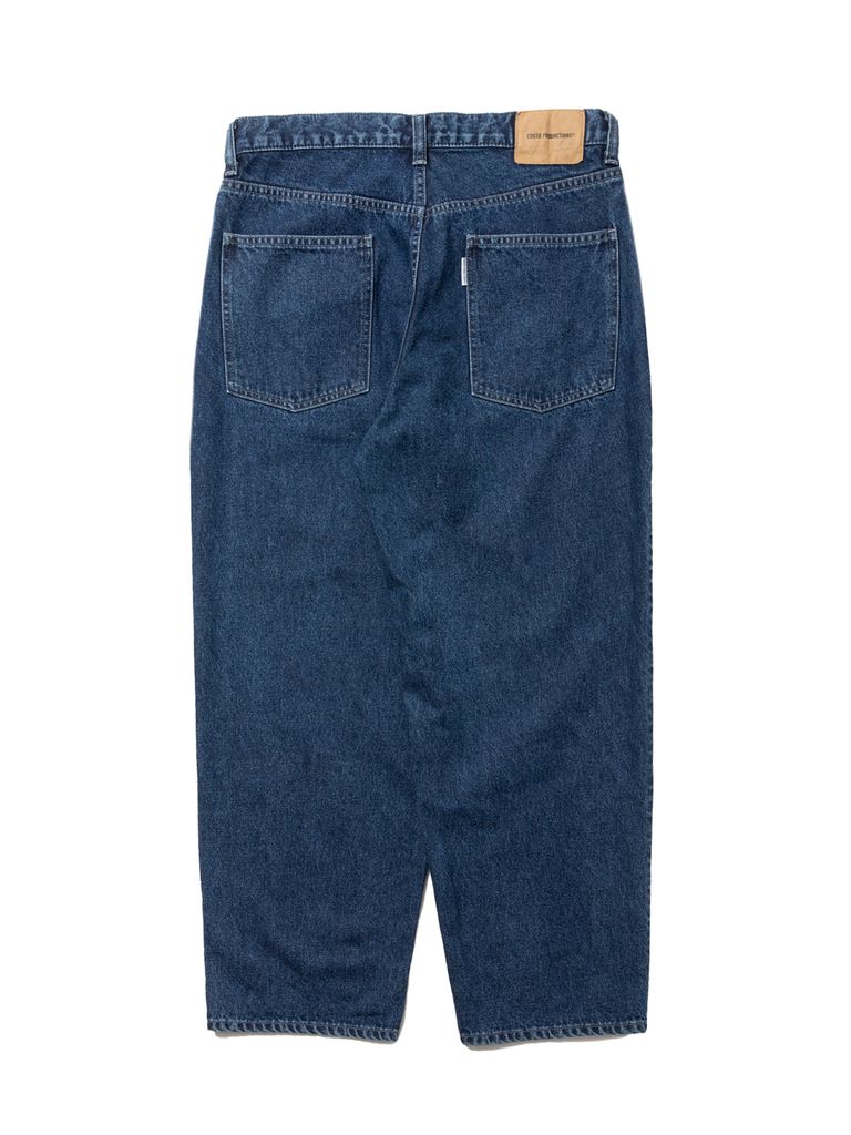 COOTIE PRODUCTIONS - 5 Pocket Denim Baggy Pants (INDIGO FADE 