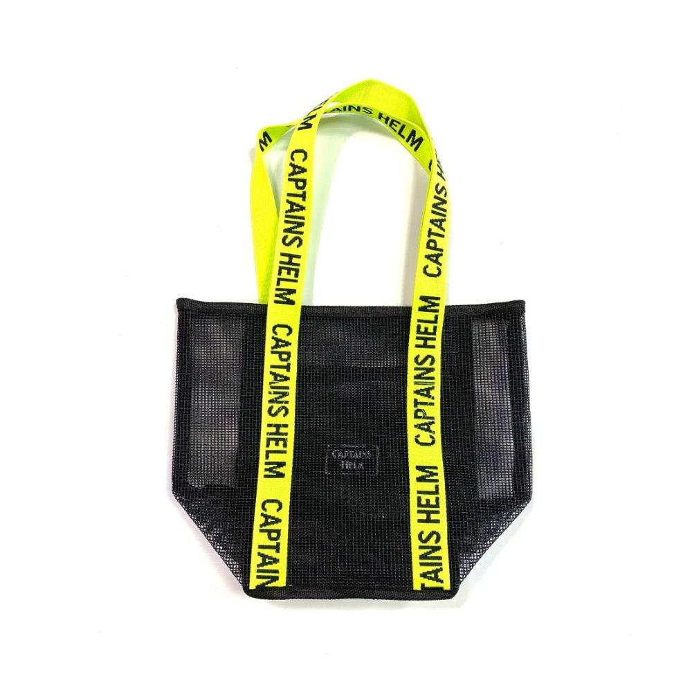 CAPTAINS HELM - 【ラスト1点】MESH TOTE BAG S (BLACK) / メッシュ トートバッグ | LOOPHOLE