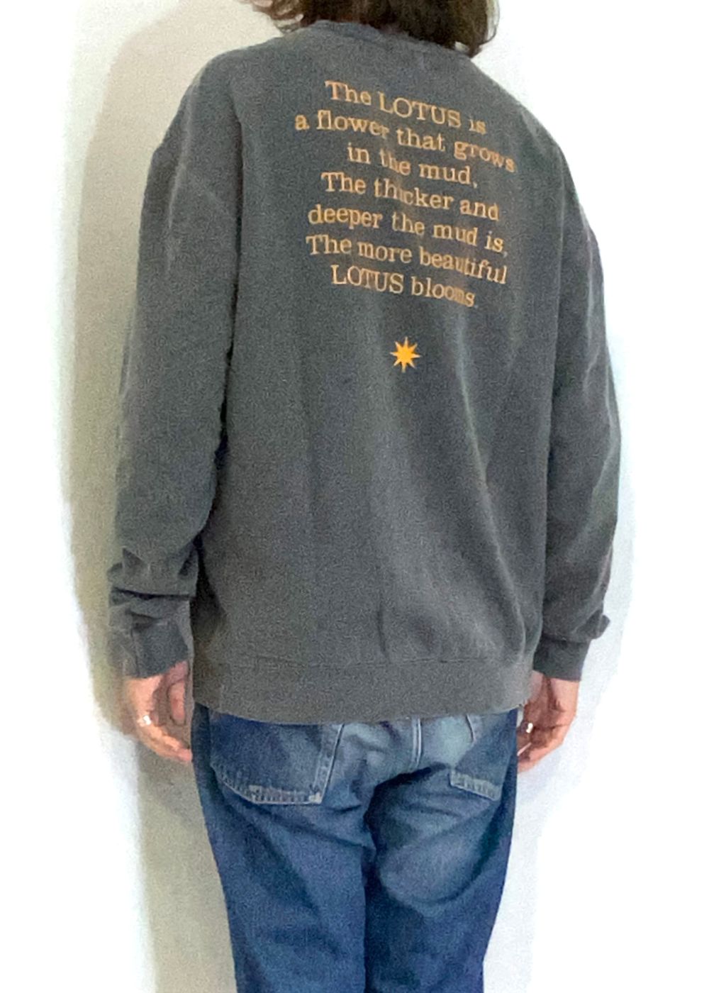 Limited LOTUS Crew Sweat (BLACK) / 虎ノ門ヒルズ POPUP 記念 スウェット