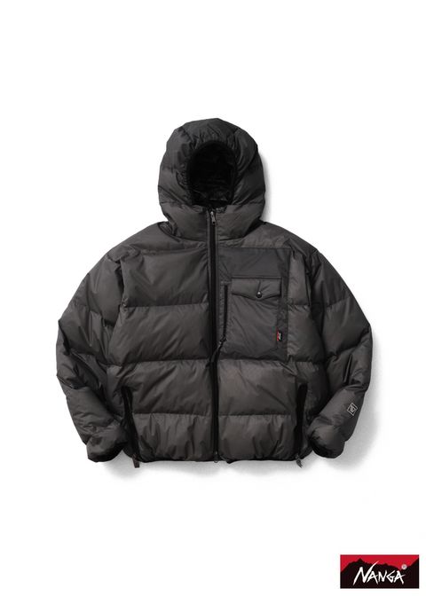 WAS DOWN PARKA (CHARCOAL) / ナンガ コラボレーション ダウンジャケット
