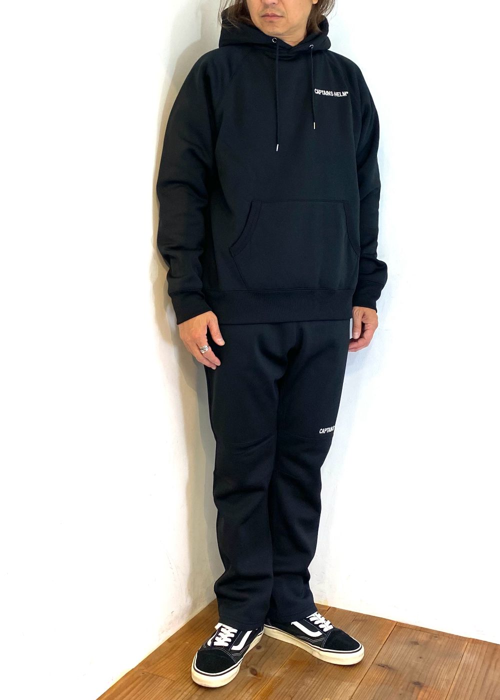 PLEASURE SEEKERS TECH PANTS (BLACK) / セットアップ テック パンツ / セットアップ可能