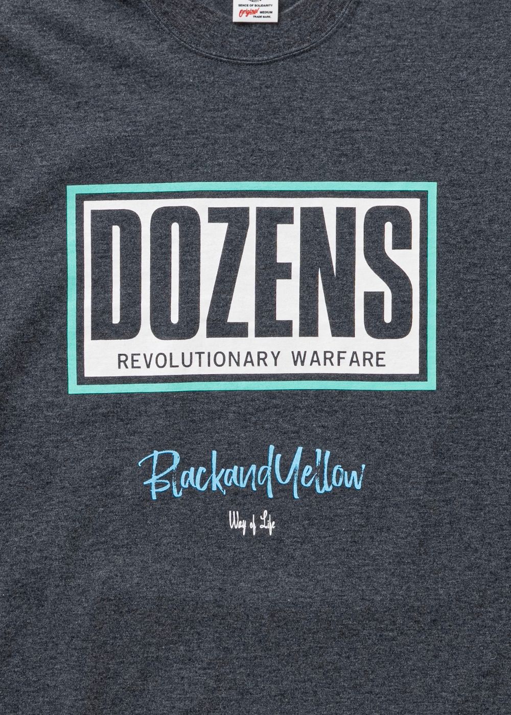 FRAME DOZENS L/S TEE (CHARCOAL) / フレーム ダズンズ ロング Tシャツ