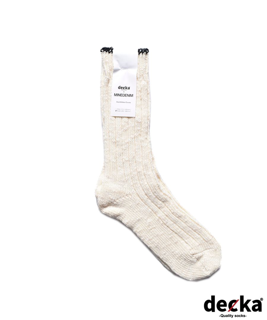 MINEDENIM 新作販売告知 / ギフトにもお薦めのデザインソックス。
