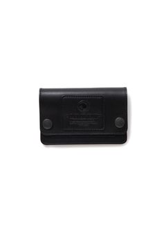 SHORT LEATHER WALLET (BLACK) / ショート レザー ウォレット