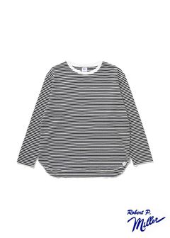 Miller Ex. THERMAL T "KILMER" (BLACK×WHITE) / ×ミラー コラボ ボーダー サーマル