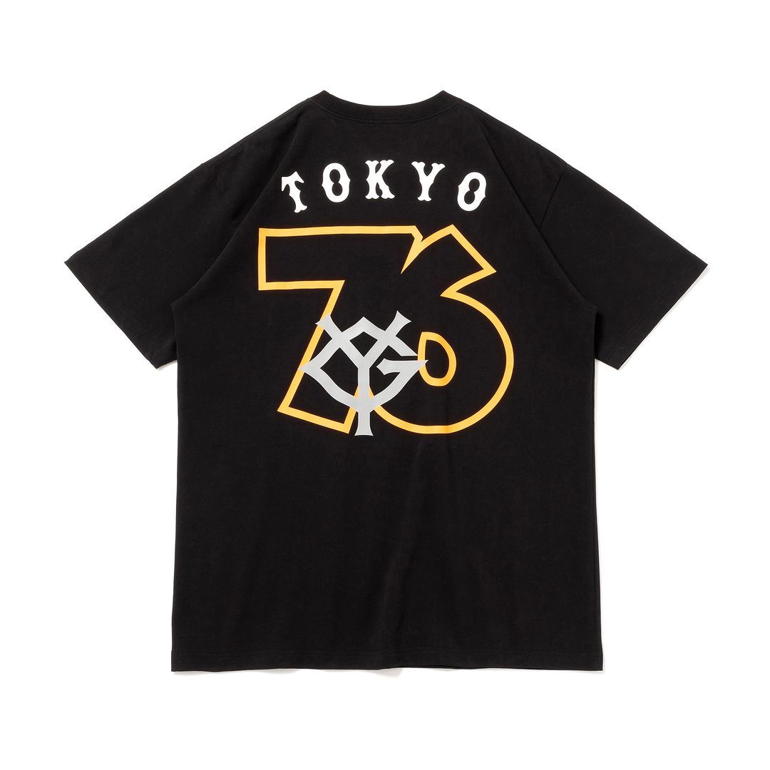 ×YOMIURI GIANTS ×NEWERA TEAM TEE (BLACK) / 読売ジャイアンツ & ニューエラ コラボ Tシャツ
