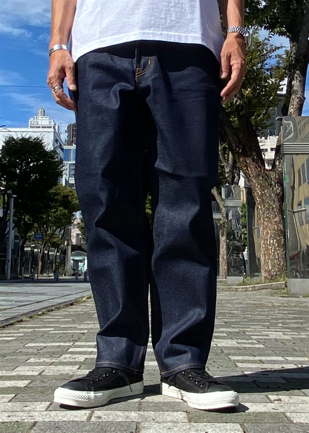 10L STRIGHT FIT DENIM PANTS "THUNDERS" (INDIGO) / 定番 デニム パンツ