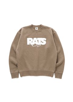 BOX LOGO SWEAT (KHAKI) / ロゴ アップリケ スウェット