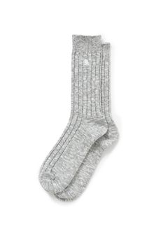 MELANGE SOCKS (TYPE-A / GRAY) / メランジ ソックス