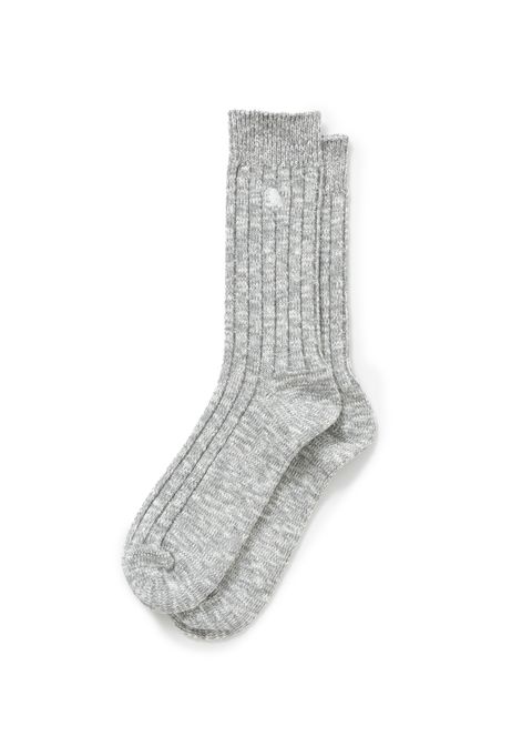 MELANGE SOCKS (TYPE-A / GRAY) / メランジ ソックス
