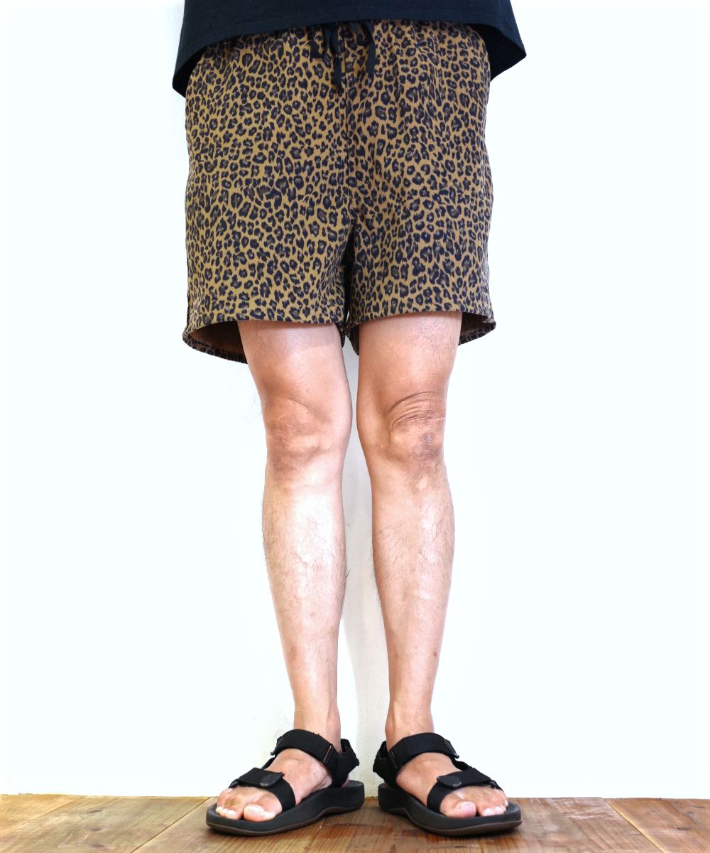 CAPTAINS HELM - SUMMER TRIP SHORTS (LEOPARD) / ストレッチ イージー