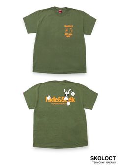 × SKOLOCT S/S Tee-2 (OLIVE DRAB) / スコロクト コラボT