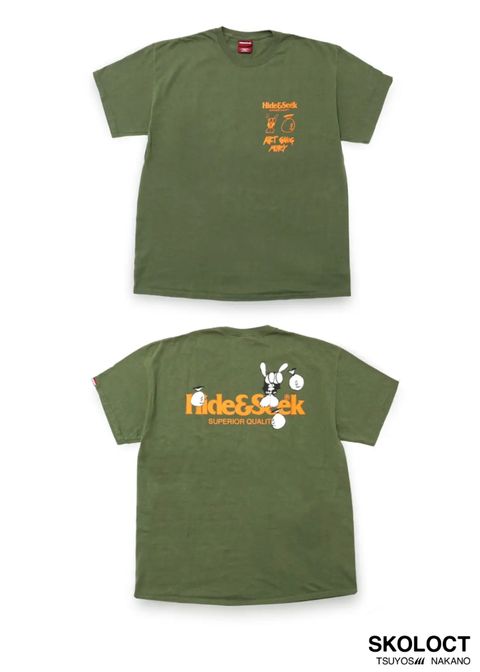 × SKOLOCT S/S Tee-2 (OLIVE DRAB) / スコロクト コラボT