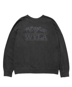 PIG DOG SWEATER (BLACK) / オリジナル ピグメント スウェット
