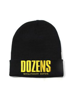 LOOPHOLE 20th ANNIVERSARY DOZENS KNIT CAP (BLACK) / ループホール20周年記念 ダズンズニットキャップ