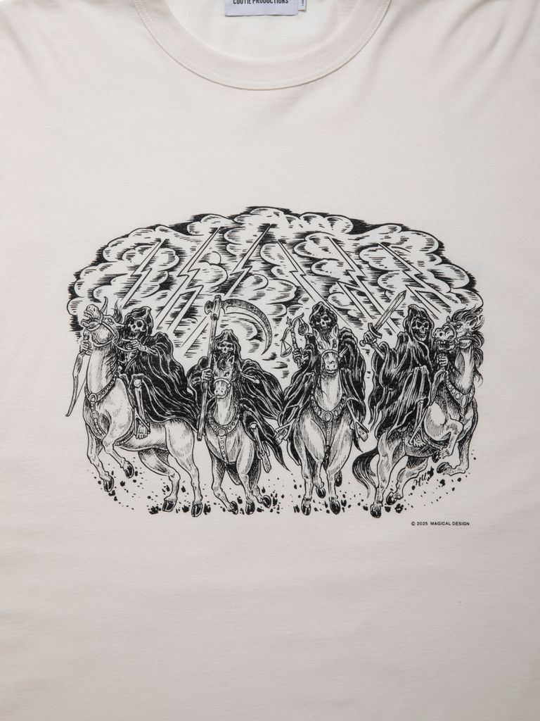 COOTIE PRODUCTIONS - Print S/S Tee (Magical Design®) (OFF IVORY