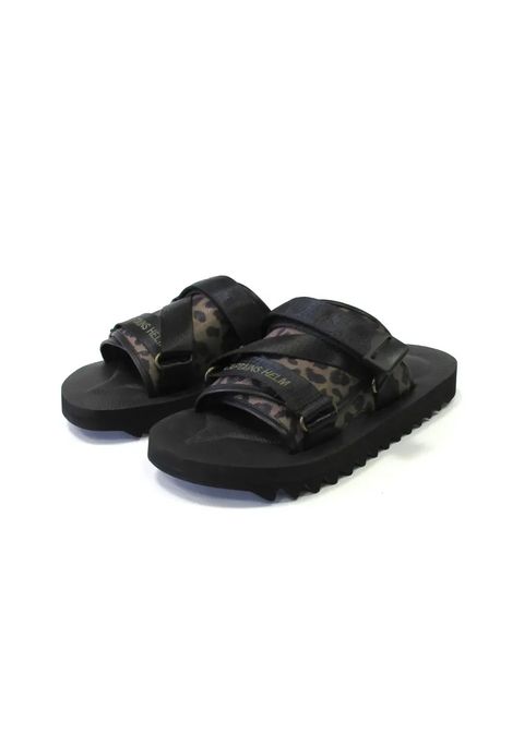 × BROTHER BRIDGE SHARK SOLE W-P SANDAL (LEOPARD) / ブラザーブリッジコラボサンダル
