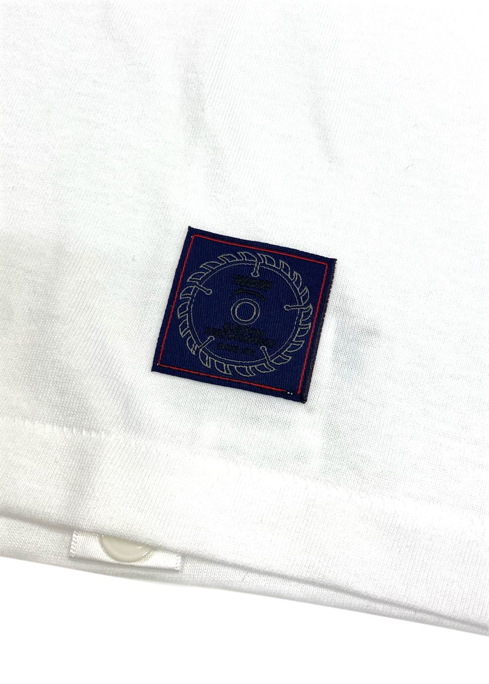 HENRY NECK TEE (WHITE) / ヘンリーネック Tシャツ