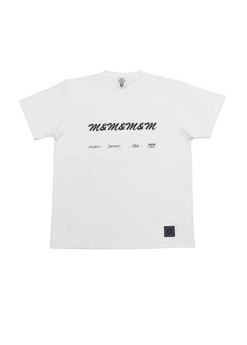 PRINT S/S TEE (WHITE) / ×SHANTII×WOLF'S HEAD×MADE IN GM JAPAN コラボプリントT