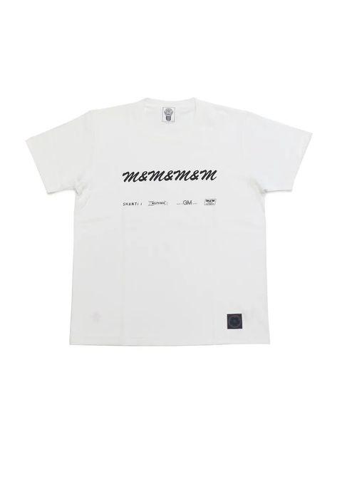 PRINT S/S TEE (WHITE) / ×SHANTII×WOLF'S HEAD×MADE IN GM JAPAN コラボプリントT