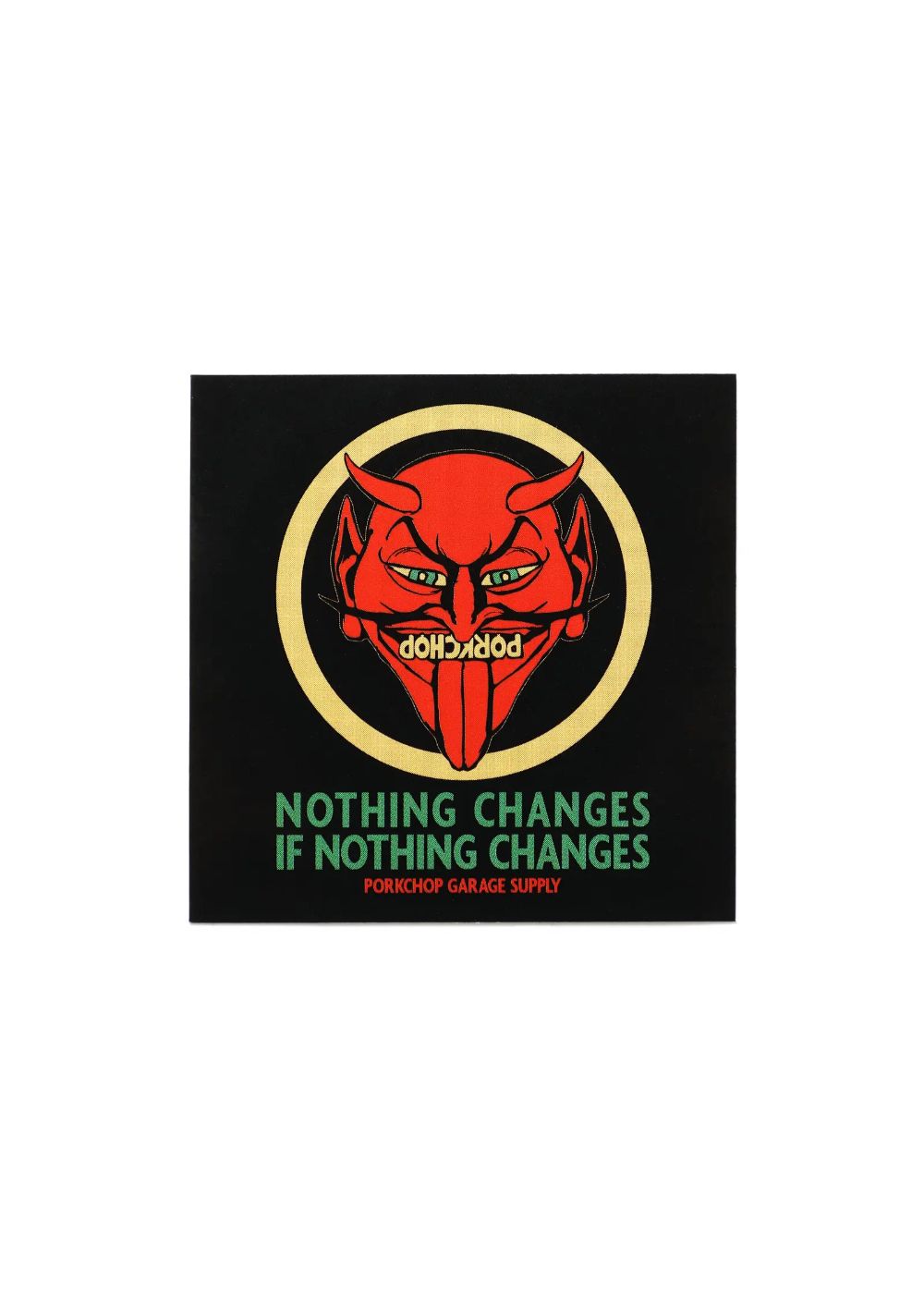 NOTHING DEVIL STICKER / ナッシングデビル ステッカー
