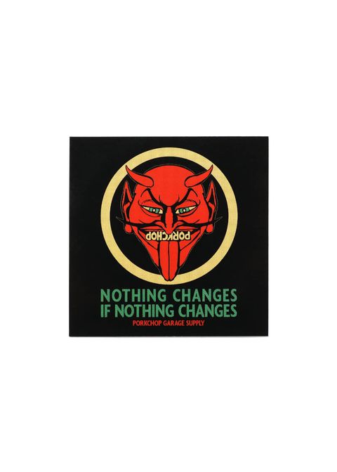 NOTHING DEVIL STICKER / ナッシングデビル ステッカー