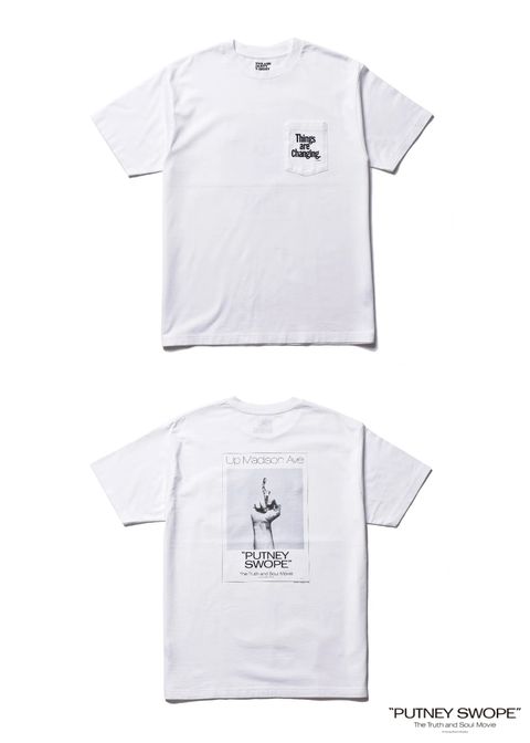 Putney Swope Poke Tee (WHITE) / ×パトニー・スウォープ×スティーロ コラボTシャツ