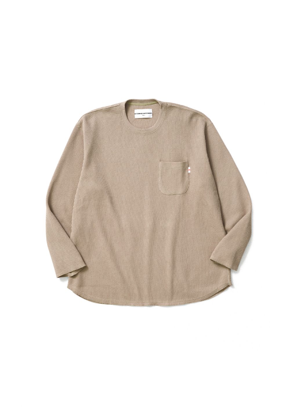【ラスト1点】THERMAL SHIRT (BEIGE) / サーマル カットソー