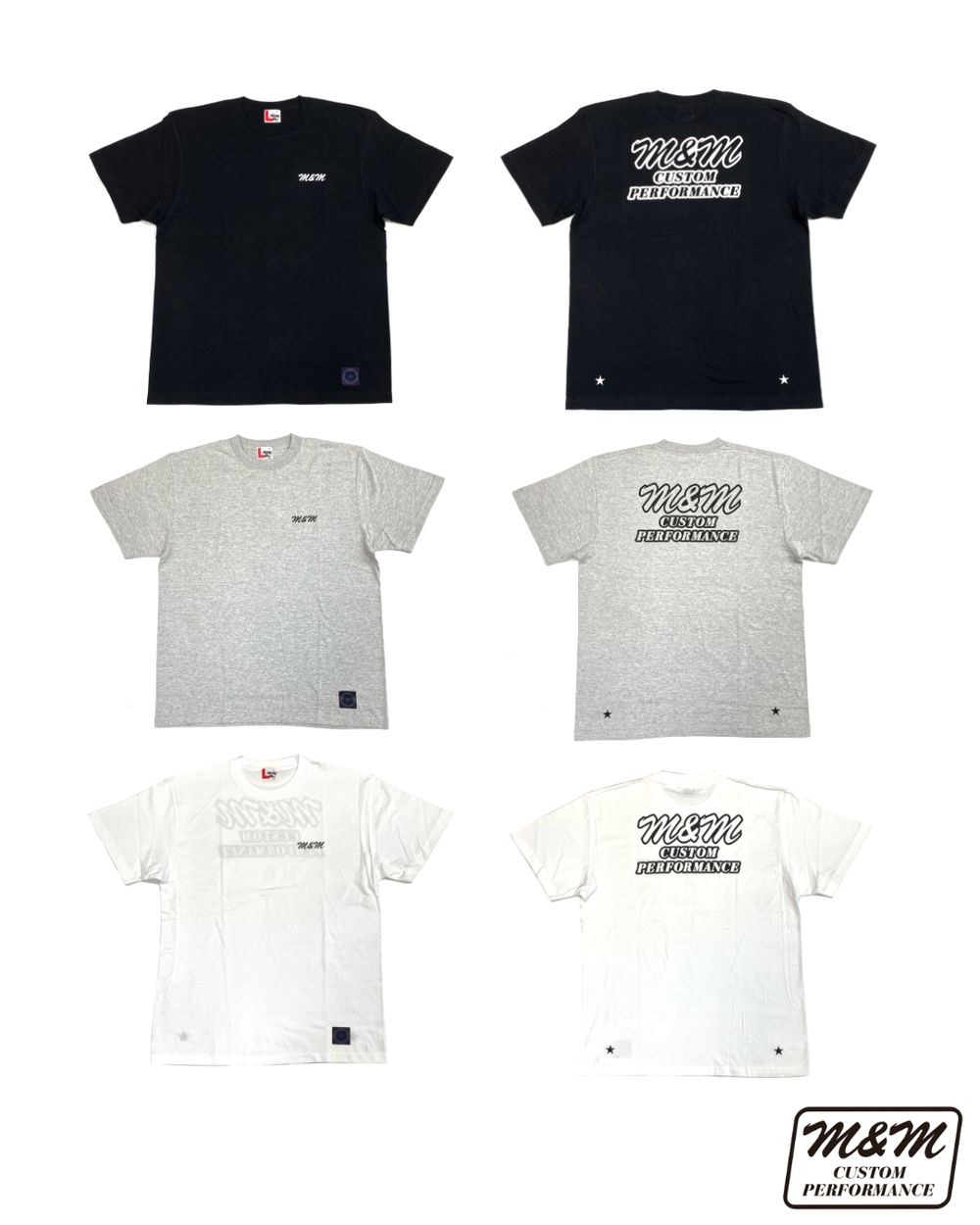 M&M 新作販売告知 / シンプルな新作ロゴTeeが入荷。