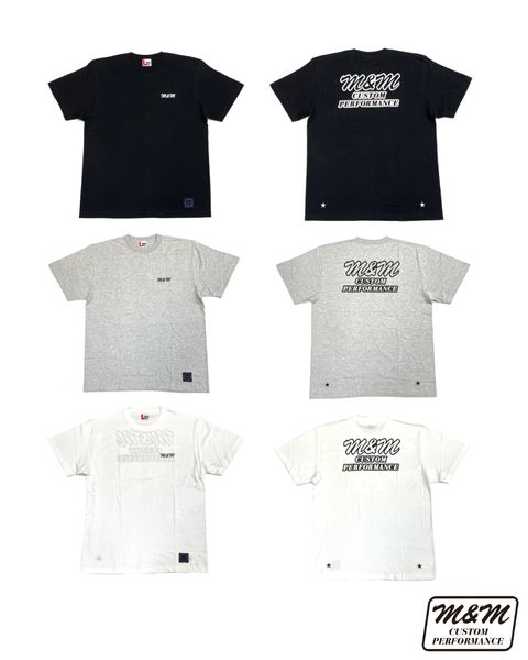 M&M 新作販売告知 / シンプルな新作ロゴTeeが入荷。