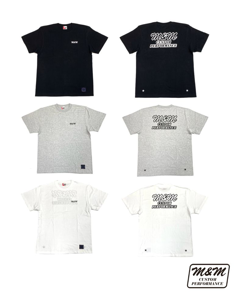 M&M 新作販売告知 / シンプルな新作ロゴTeeが入荷。