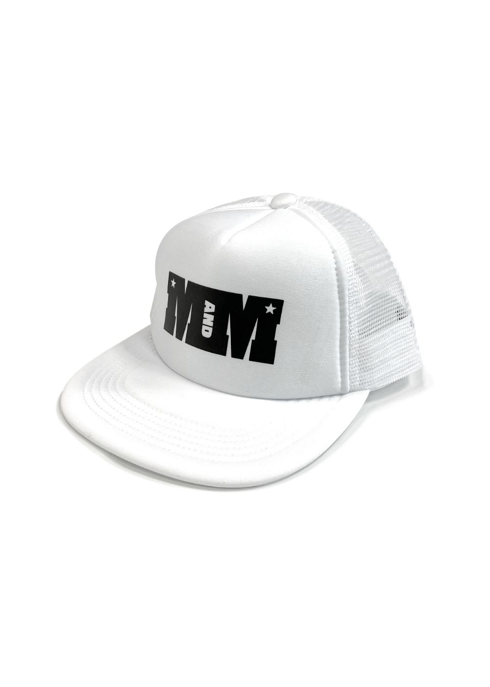 M&M CUSTOM PERFORMANCE - PRINT MESH CAP (NAVY) / プリント メッシュキャップ | LOOPHOLE