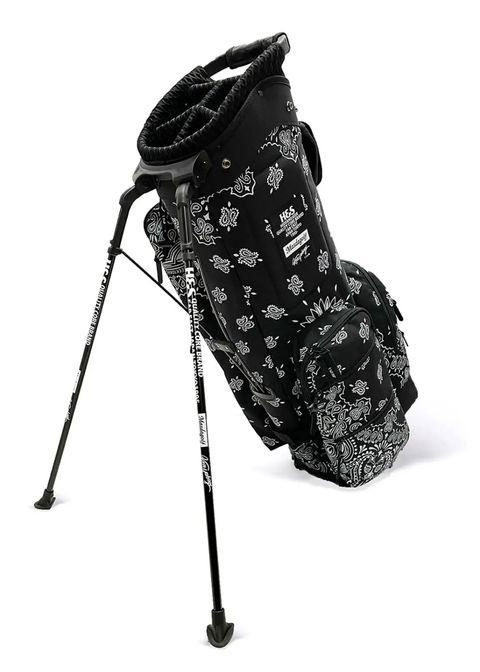 × MasdaGolf × KenYahagi Golf Bag (BLACK) / ×マスダゴルフ ×おぎやはぎ / 矢作兼  コラボ ゴルフ バッグ
