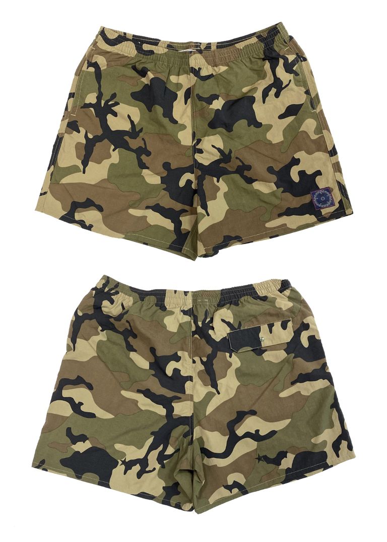 M&M CUSTOM PERFORMANCE - VERSATILE NYLON SHORTS (CAMO) / ナイロン 
