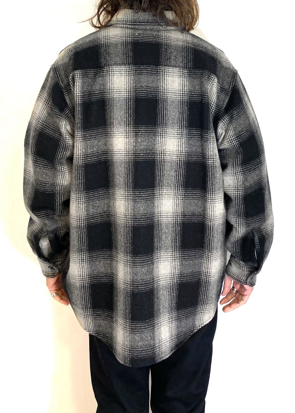 Wool Flannel Ombre Work SH (WPT) / オンブレチェック フランネル ワークシャツ