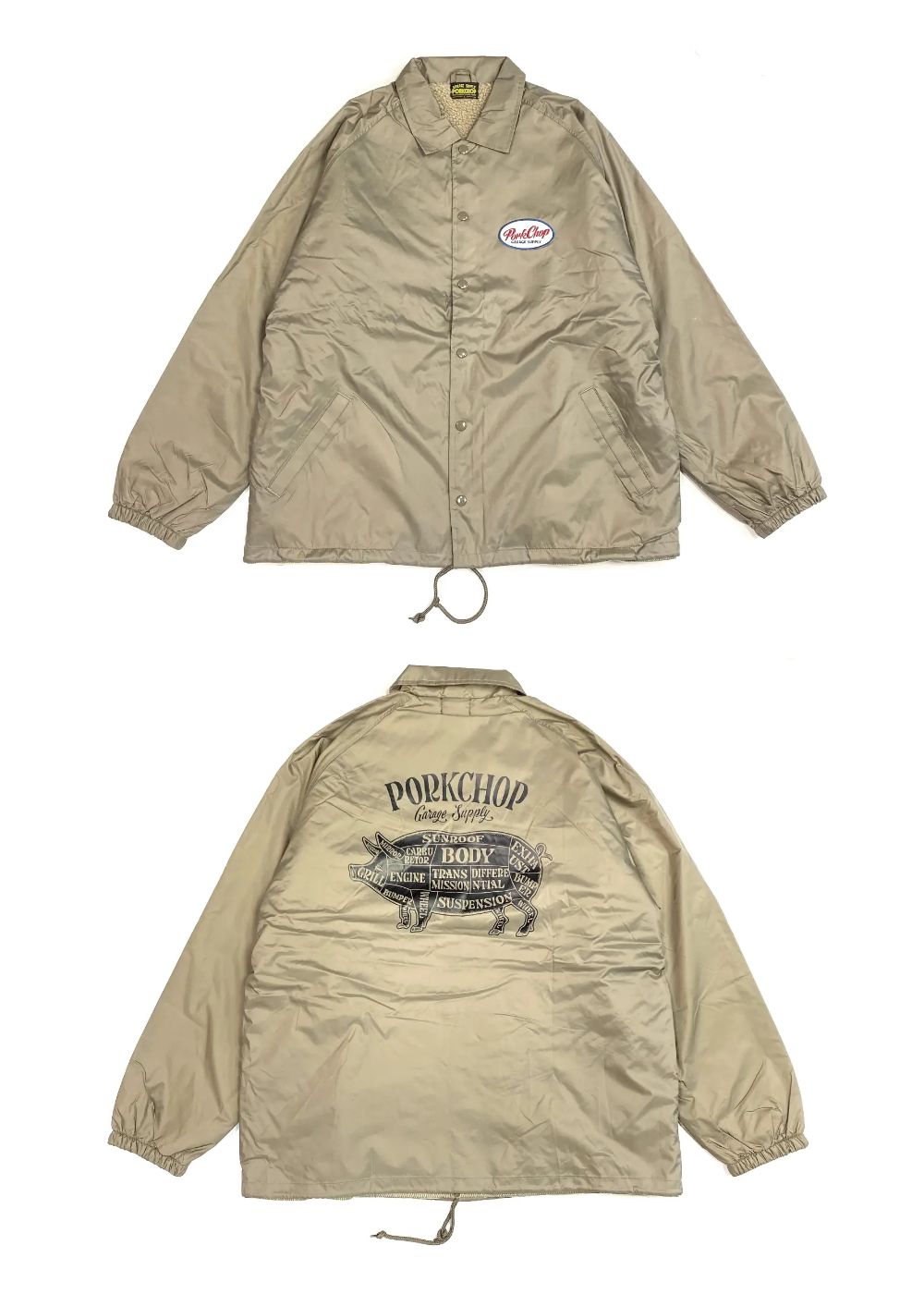 【白鬚】ポークチョップ　ボアコーチジャケット 横取りはキャンセルします！ porkchop-garage-supply-boa-