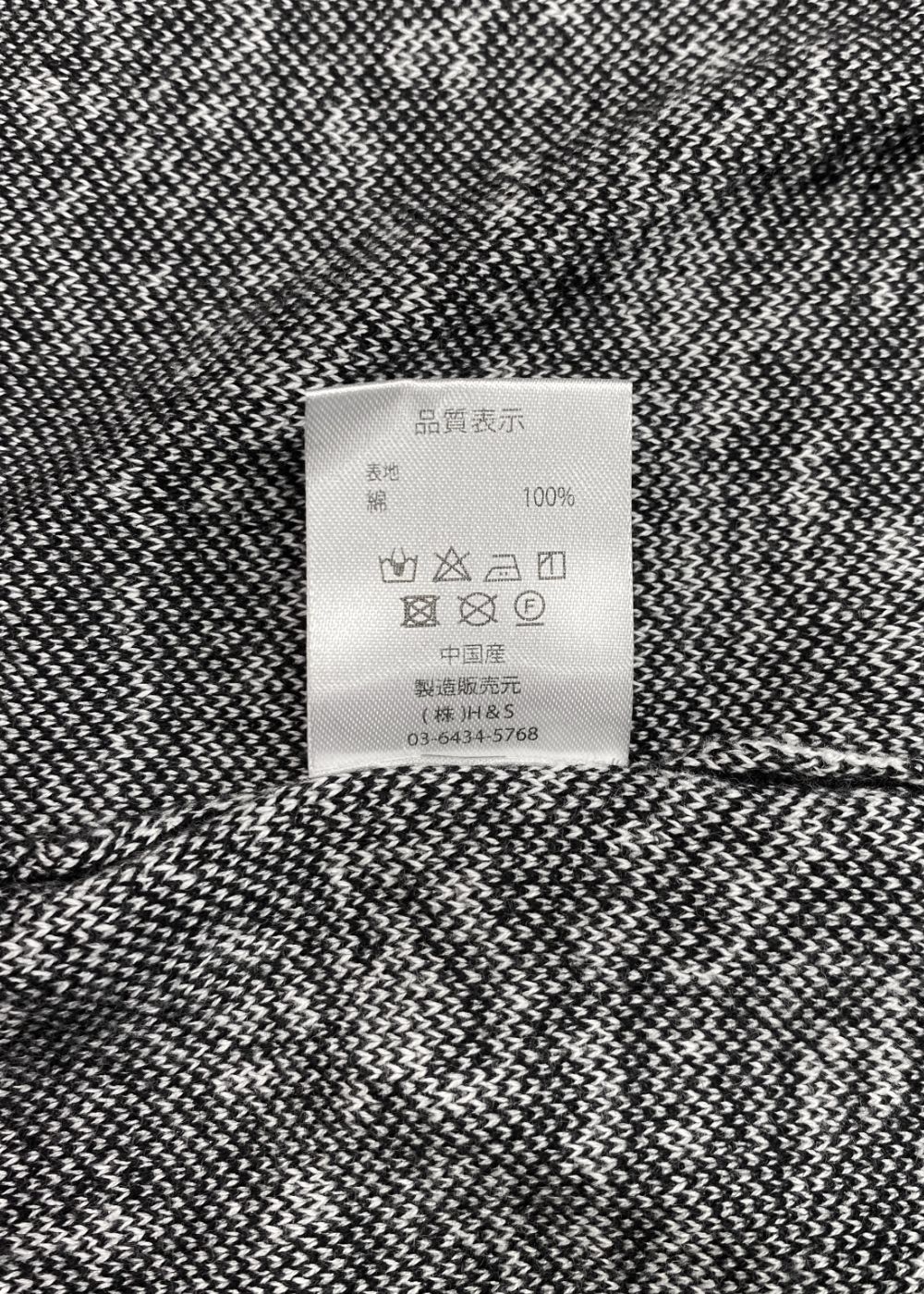 HIDE AND SEEK - BANDANA CARDIGAN (BLACK) / バンダナ