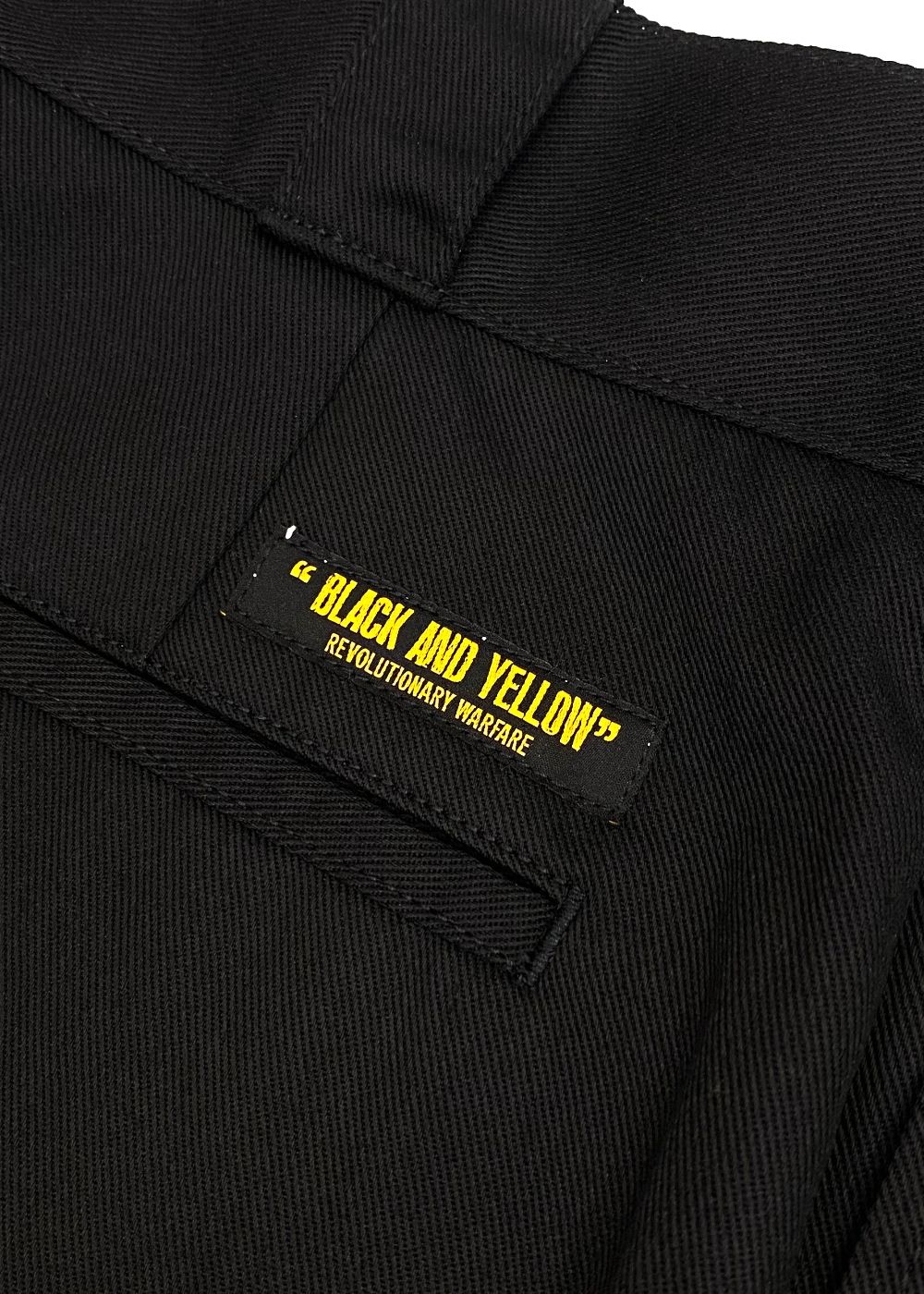 T/C WORK PANTS (BLACK) / TC チノ パンツ