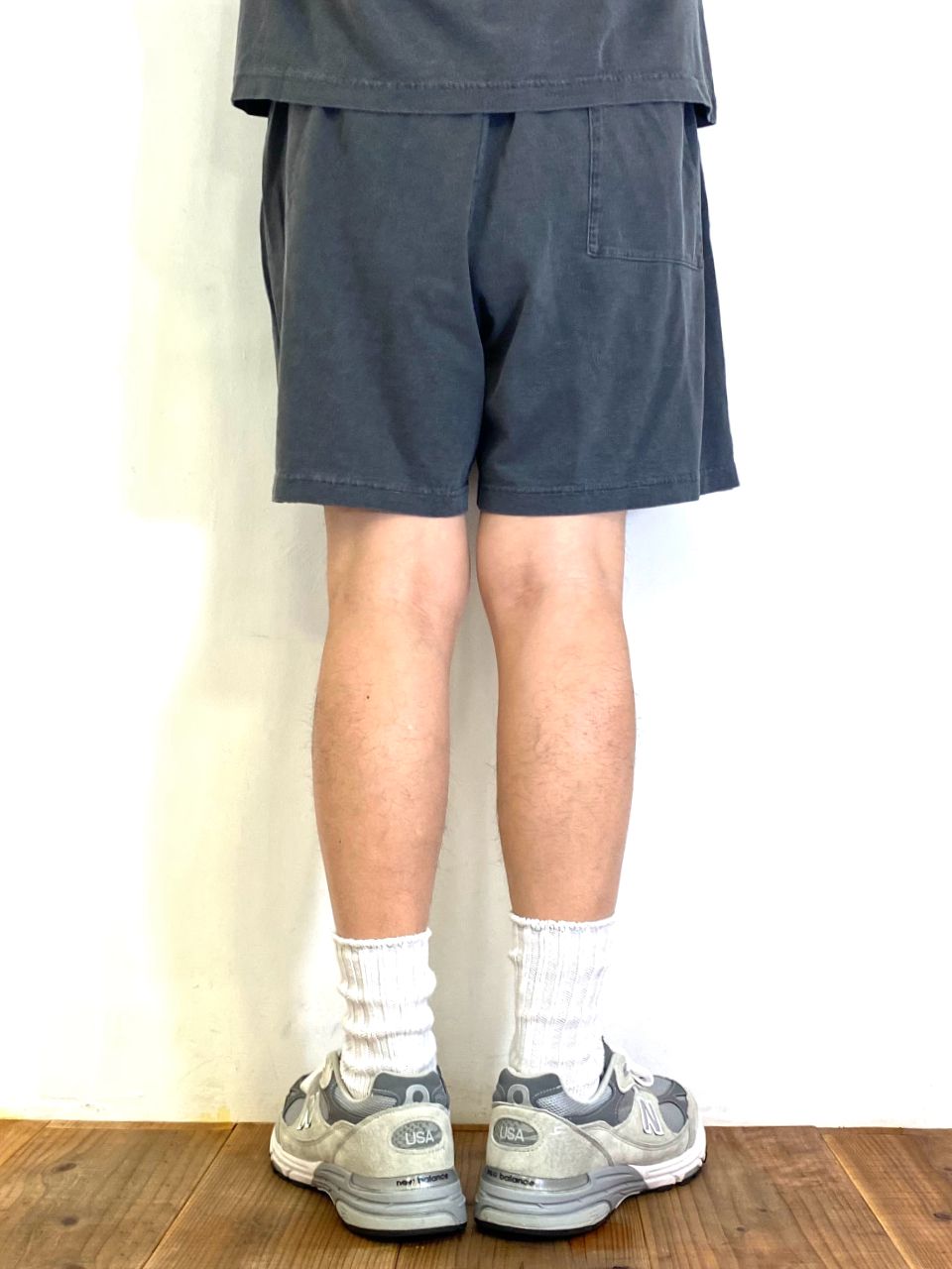 COOTIE PRODUCTIONS - Pigment Dyed Jersey Easy Shorts (BLACK