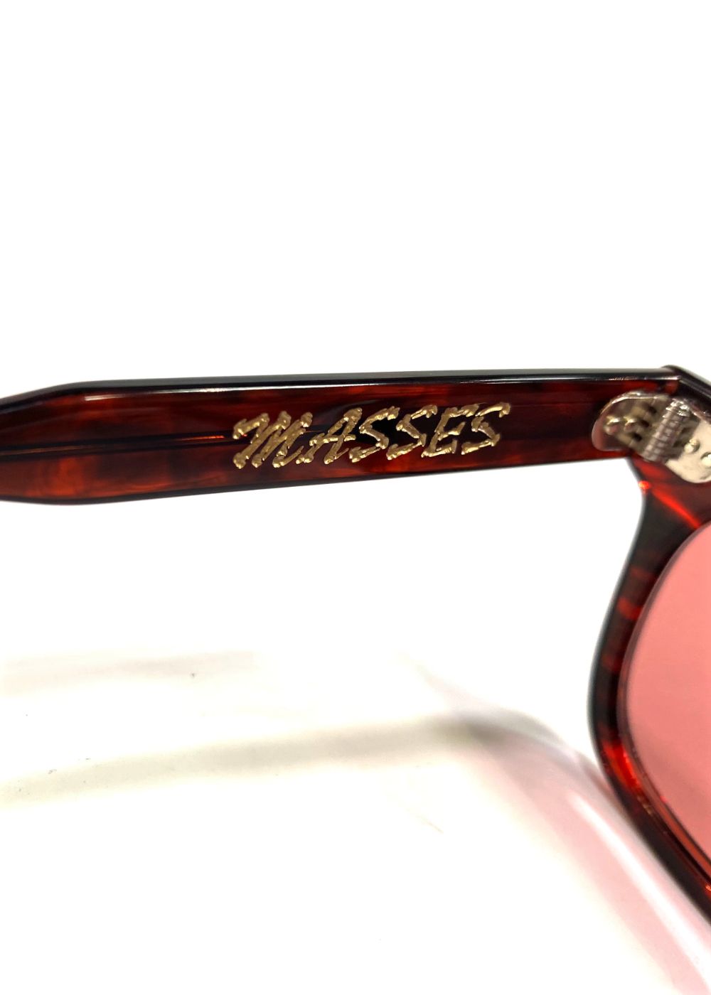 SUNGLASSES "SHANK 2nd" (×MASSES) (RED× RED) / マシス コラボレーション サングラス