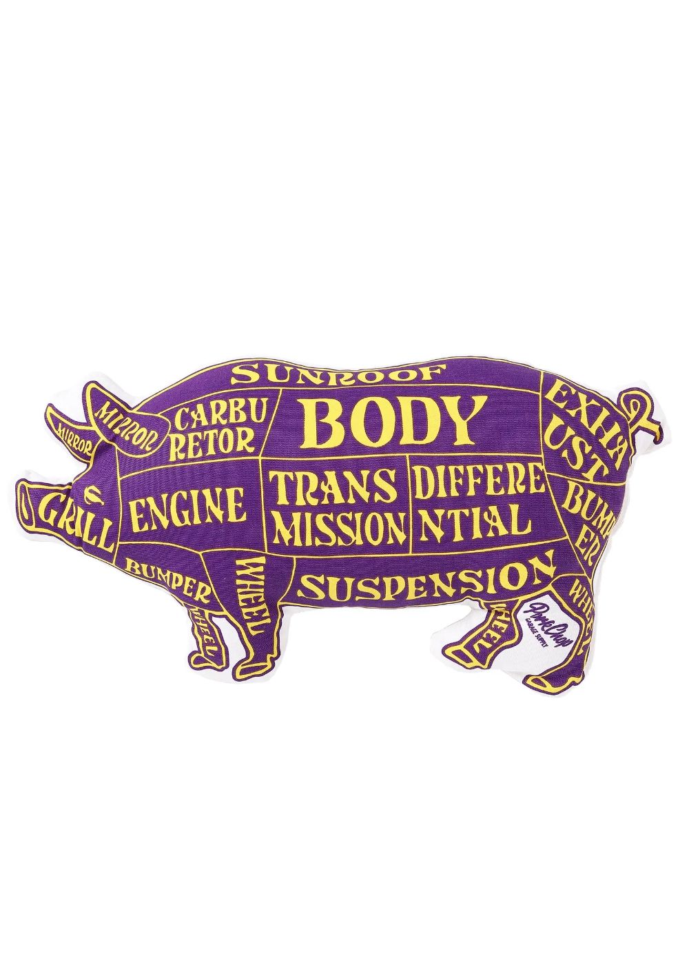 PORK CUSHION (PURPLE×ORANGE) / ポーククッション