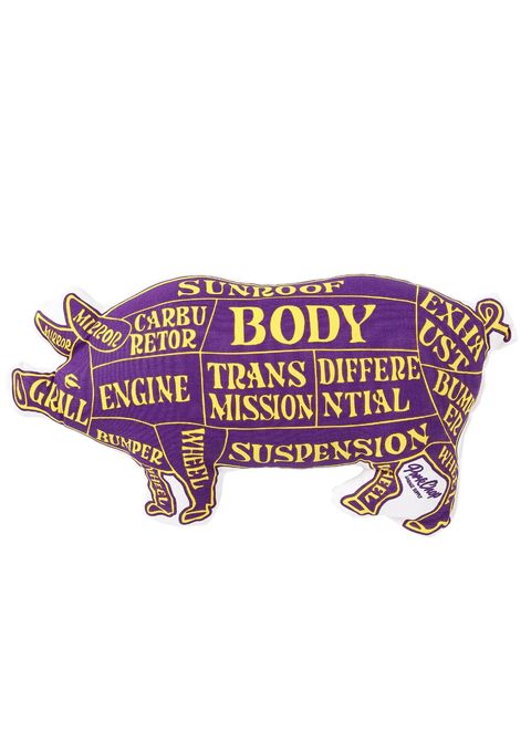 PORK CUSHION (PURPLE×ORANGE) / ポーククッション